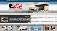 Desktop Screenshot of binex.com.sa